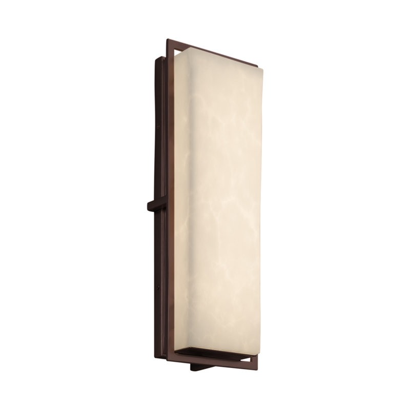 Brey Wall Light, Dark Bronze, 18" H x 6.5" W x 3.5" D