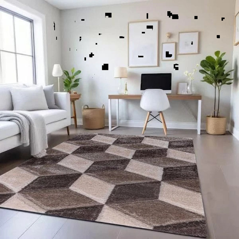 Shag Area Rug, Rectangle 200 x 290 cm