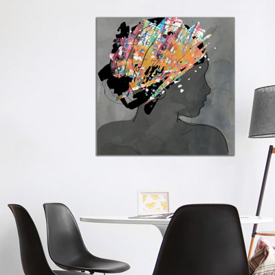 Graffiti Portrait I by Carol Robinson - Gallery-Wrapped Canvas Giclée on Canvas