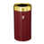 Burgundy/Satin Brass