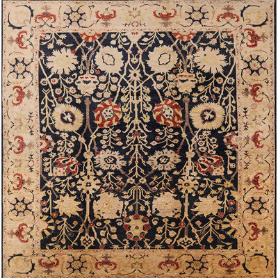 Tapis oriental beige / noir Terkel