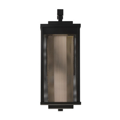 BRAMA LED Outdoor Wall Sconce, Black