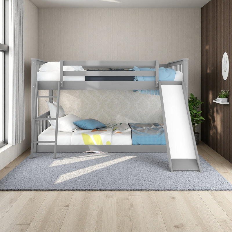Bunk Bed With Convertible Slide And Ladder