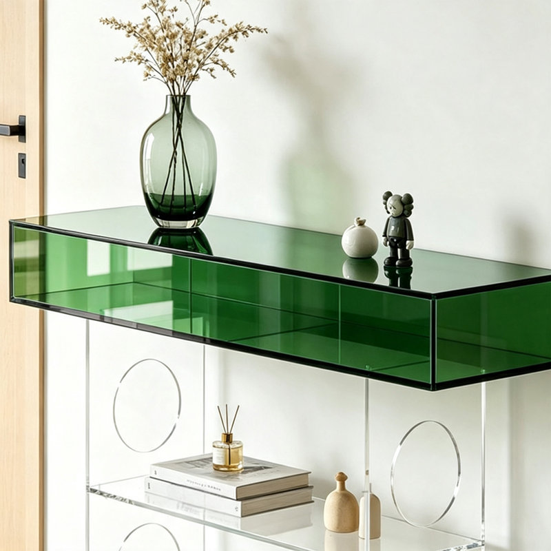 Console Green Green, H 29,53 po x l 39,37 po x P 11,81 po