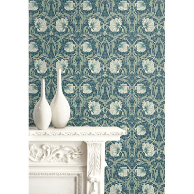 Wodina Peel & Stick Floral Roll
