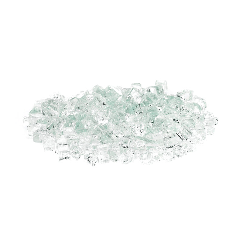 Verre de foyer 10 lb, Blanc