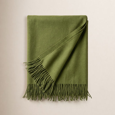 Hudie Wool Throw Blanket