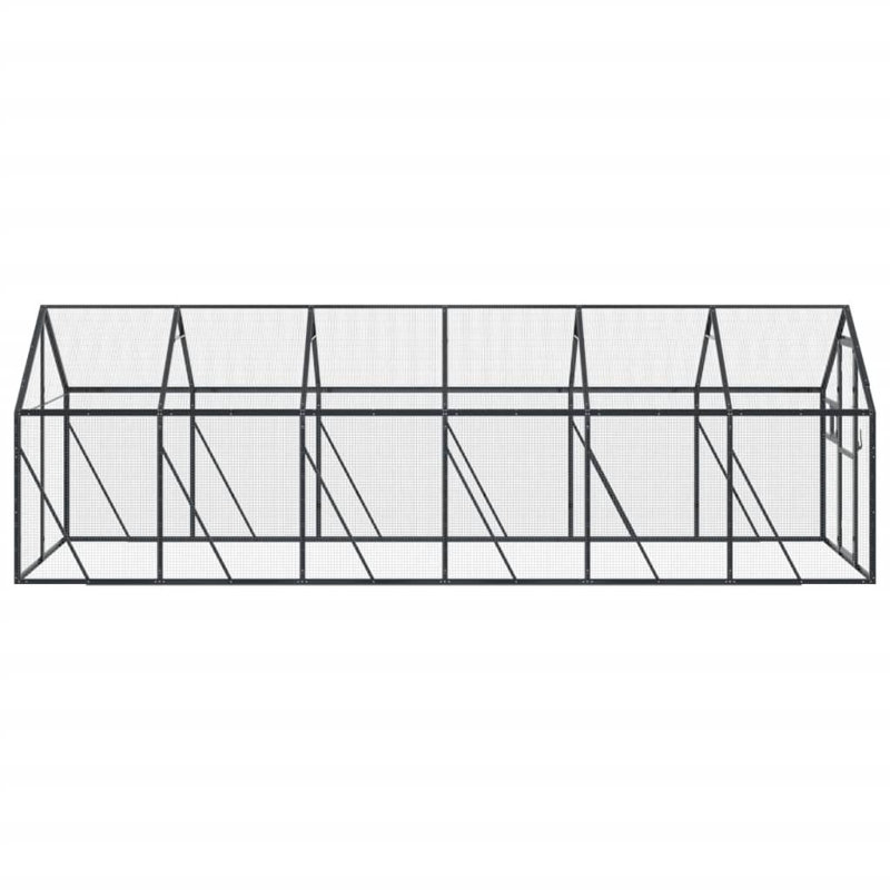 Aurelian 185cm Aluminium, Galvanised Welded Wire Mesh Flight Cage