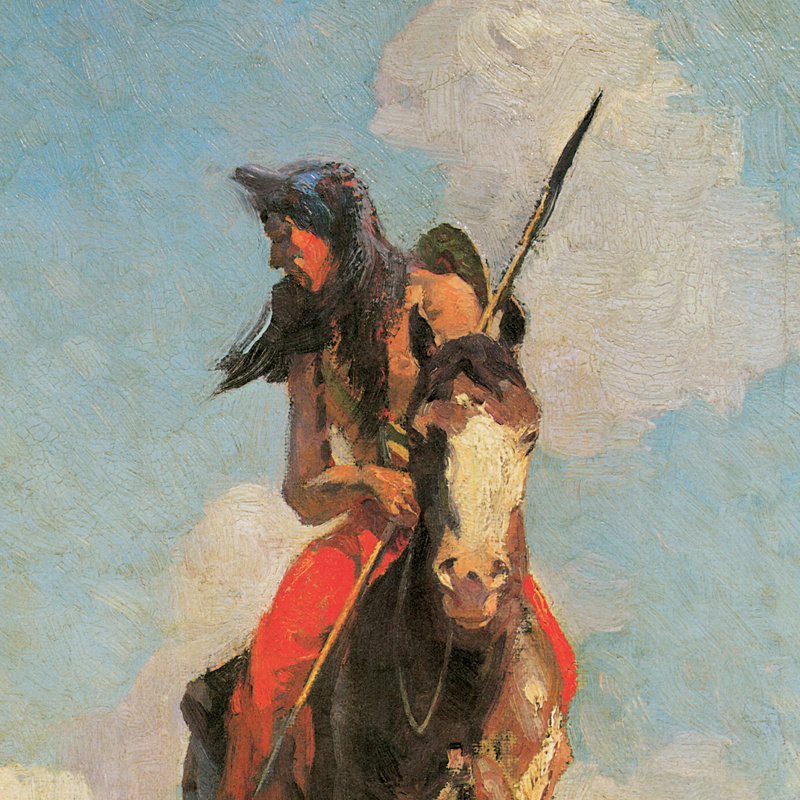 Impression sur toile encadrée Crow Outlier 1896 ', H 22,75 po x l 17,75 po x P 1,25 po