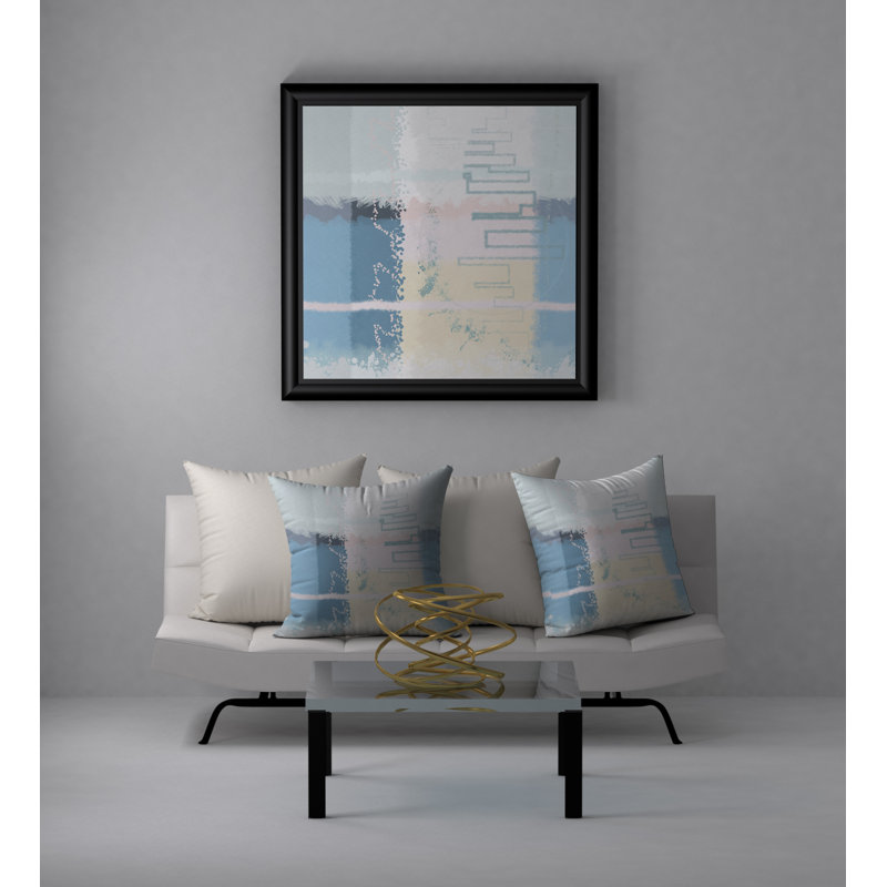 Reversible Throw Pillow, 24" x 24"