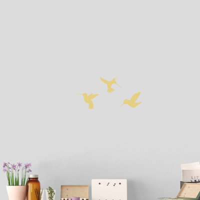 Adhésif décoratif colibris