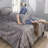 Cuz I'm Cozy Coma Inducer Velvet Oversized Lightweight Comforter Set-86508655-86508657