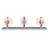 Soho 3 - Light Dimmable Vanity Light