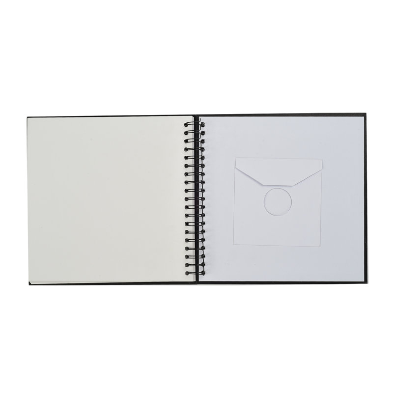 Paper Plants & Flowers Scrapbook, Black