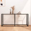 Hefling Glass Top Console Table-1355296465-1355296476