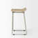 Barlow Counter Stool with Metal Frame