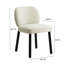 Chaise de salle à manger en tissu texturé Foxy-114319069-114319070