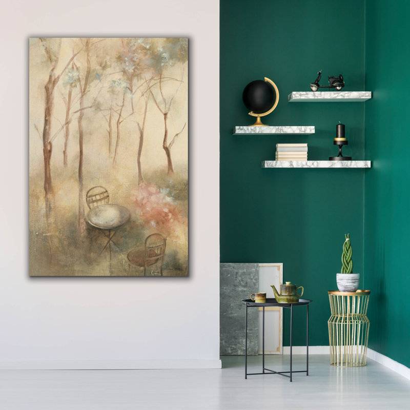 «Table For Two Crop» par Cheri Blum, art mural sur toile, 12 po x 18 po, H 60 po x l 40 po x P 1,5 po