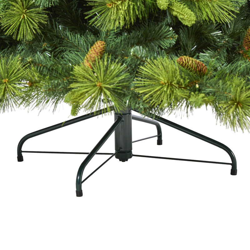 Lighted Artificial Pine Christmas Tree, 6.5' H