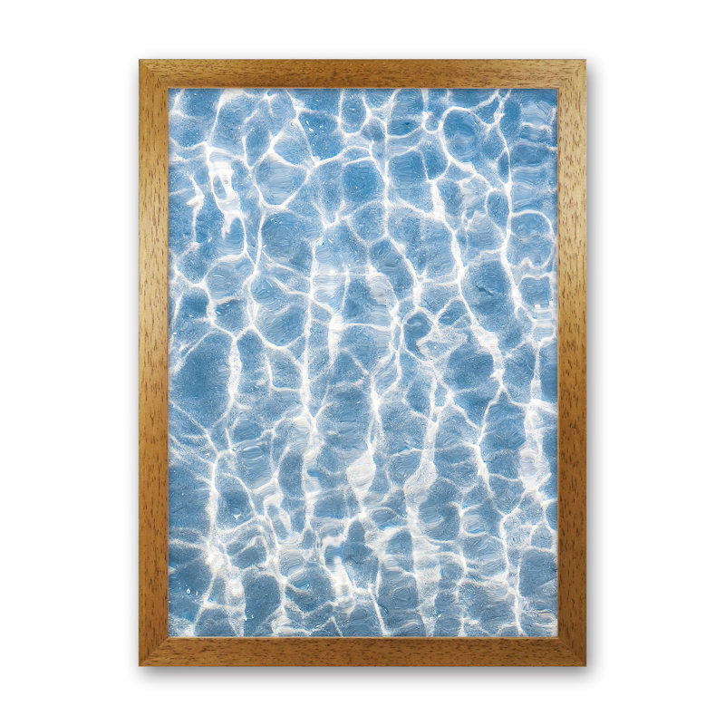 Ripples by Victoria Frost - Print, Oak Framed, 88cm H x 64cm W x 3cm D