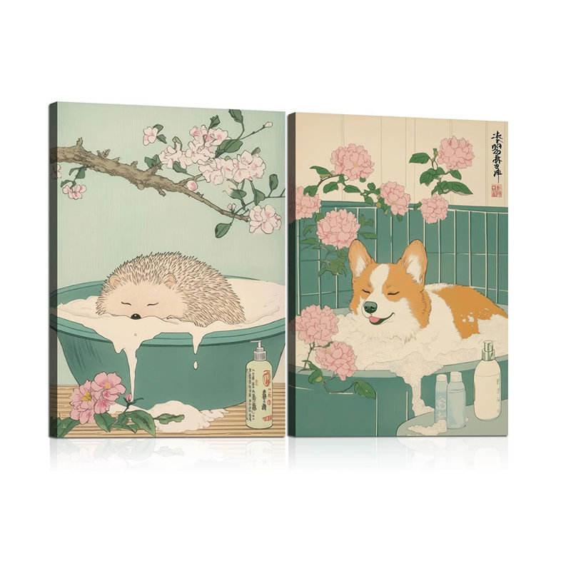 2 Piece Wrapped Canvas Print