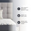 Matelas en mousse viscoélastique ultra pelucheuse Signature Design By Ashley Elite 2.0-111235149-111235152