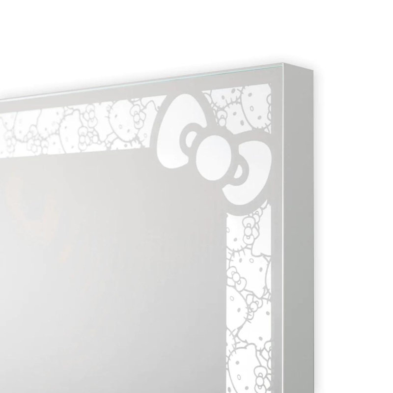 Hello Kitty RGB Plus Vanity Makeup Mirror for Desk, App and Soft Touch Control Dimmable Rainbow LED