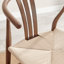 Betul Round Dining Table With 4 Carlton Wishbone Wood Dining Chairs - Elegant Scandi Inspired