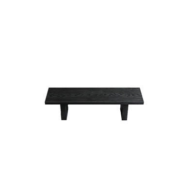 Banc en bois massif Maudene