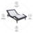 Cariloha Classic Adjustable Base - 6" 9" 12" Adjustable Height - White-111604361