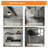Spacious Metal Sheds With Storage Features, Modern Design For Gardens