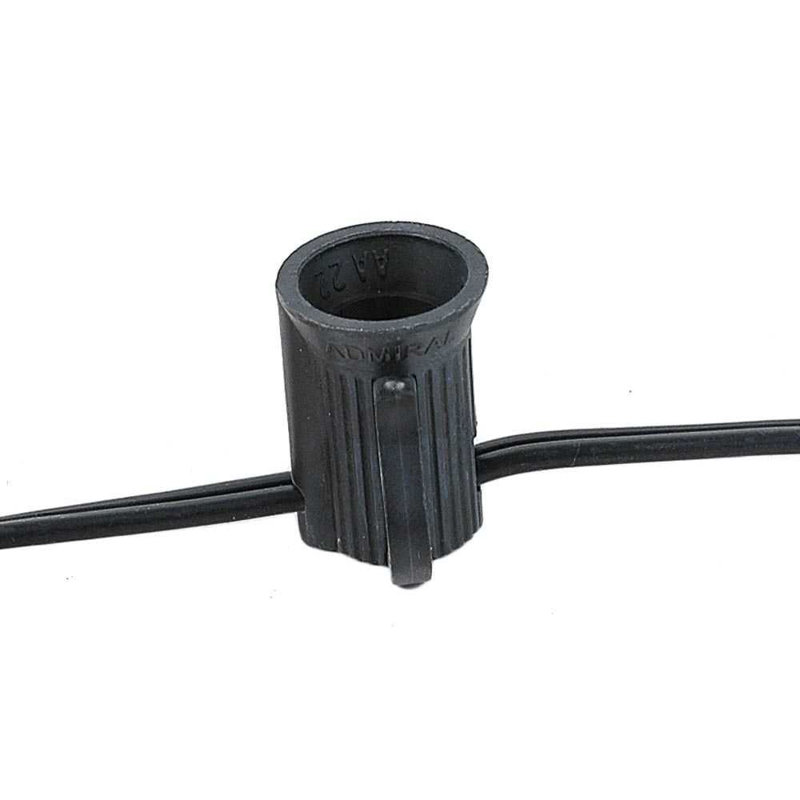 Guirlande de lumières Blanchester, 100 pieds, Noir