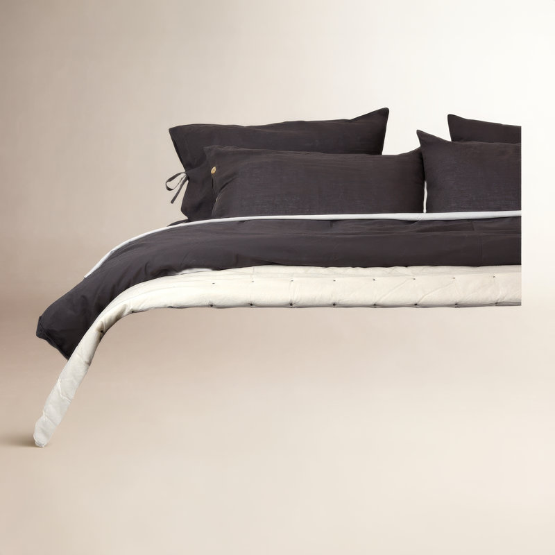 Courtepointe Ezekiel, Gris, Courtepointe simple