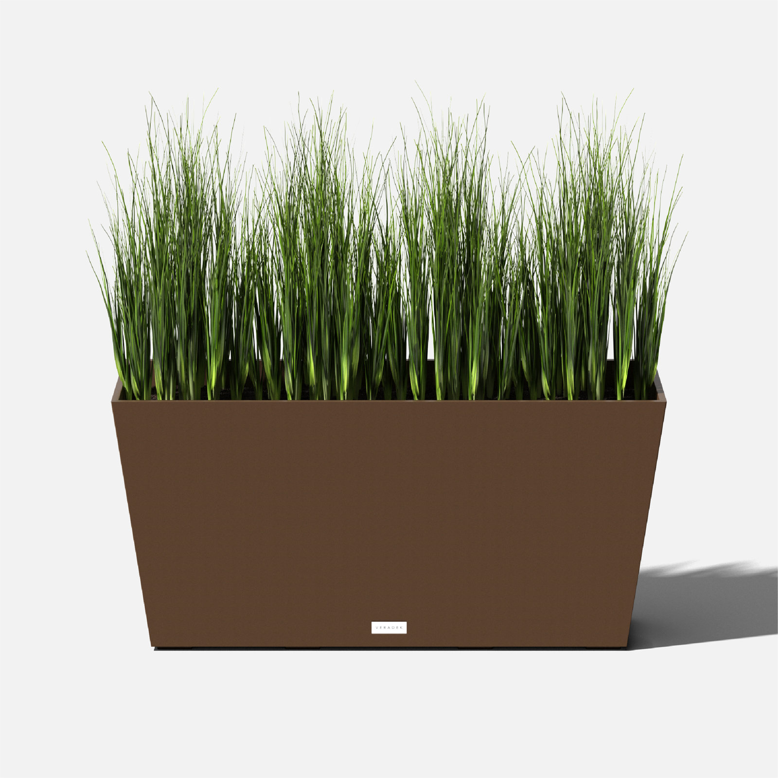 Pure Series Midori Planter, Espresso, 15.25" H x 31" W x 10" D, 1
