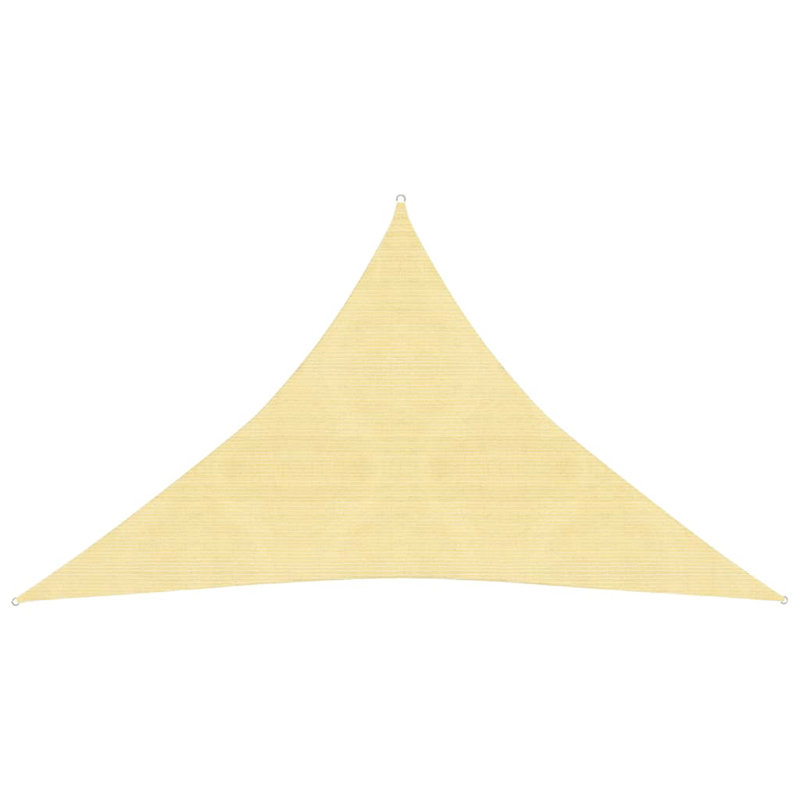 Balyon 4m x 5.8m Triangular Shade Sail, Beige
