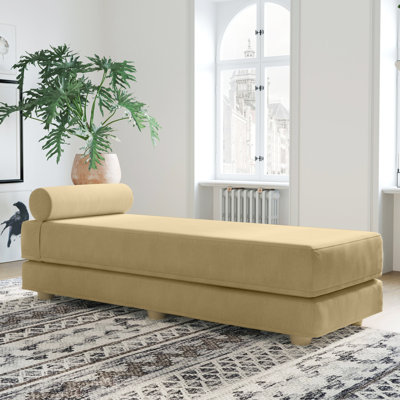 Kaylena Convertible Daybed - Fold Out Sleeper with Queen Size Memory Foam Mattress & Pillows by Orren Ellis