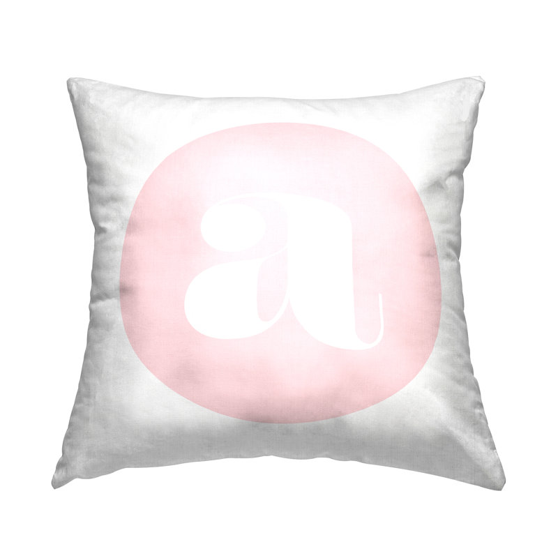 Ruelle Polyester Throw Pillow, A