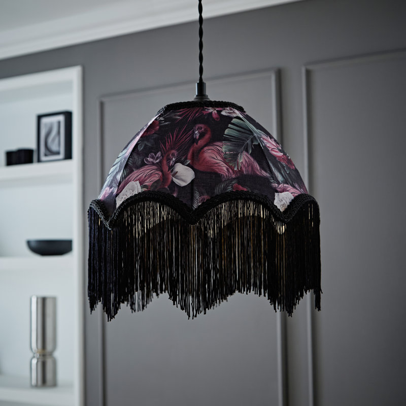 Annagail 17.5cm H Blended Fabric Empire Lamp Shade ( Slip-On )