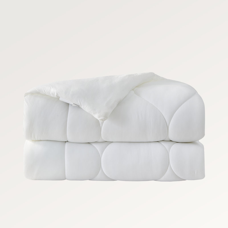 Édredon en duvet synthétique toutes saisons Bestier - Insert de couette léger avec languettes d'angle, doux pour la peau								