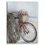 Le vélo sur la plage - peinture sur toile tendue-322305685