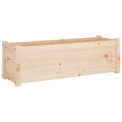 Roquel Wood Pot Planter
