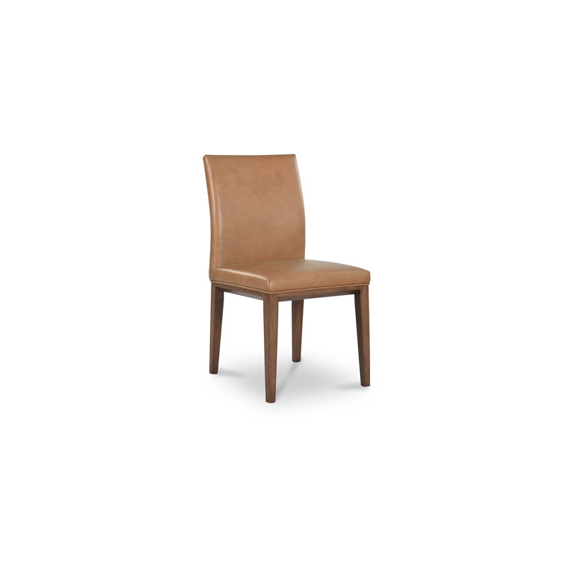 Arden Leather Dining Chair, Brown