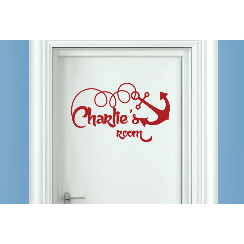 Nautical & Beach Wall Decal, Yes, Dark Red