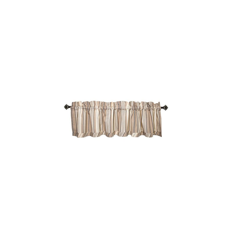 Catumba Cotton Plaid Tailored Window Valance