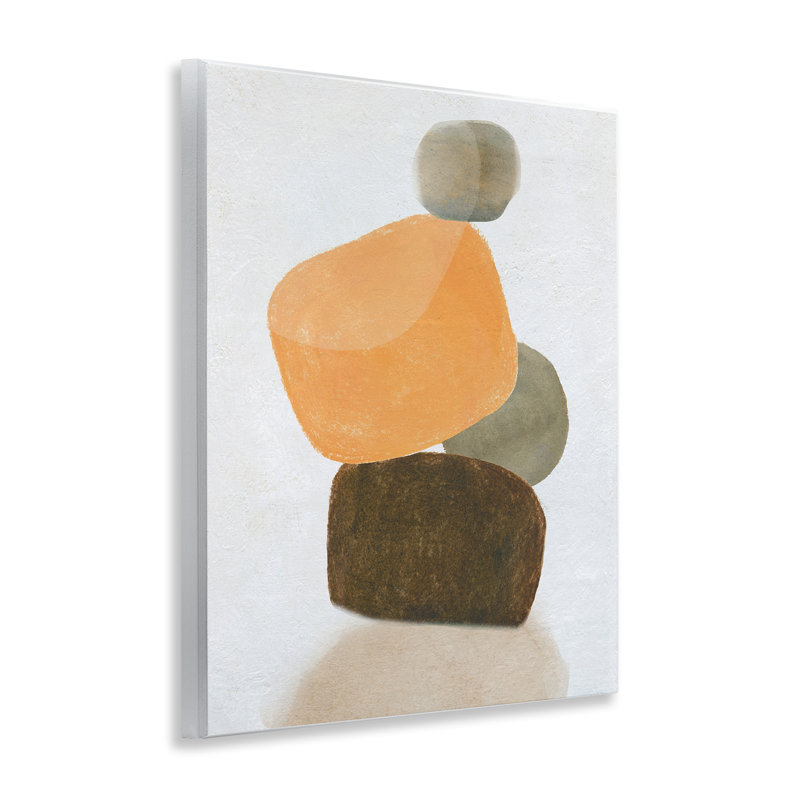«Orange and Gray Rocks» par Carol Robinson