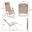 Verona Folding Zero Gravity Sun Lounger-109954498