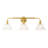 Albern 3 - Light Dimmable Modern Brass Bathroom Vanity Light for Bathroom