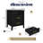 Stanley Set Of 2 Nightstand With Charging Station, Bedside Table With Storage Drawers, Night Stand For Bedroom, End Table Or Side Table For Living Room, 15.5" D X 18.9" W X 24" H, Black-846805257
