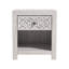 Table de chevet 1 tiroir avec tablette ouverte H 20,3 po Lukas Modern-105610564-77818554
