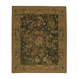 Hand-Knotted High-Quality Brown Area Rug